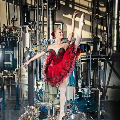 Ballet Dancer Grieta Grīnberga – Advertising Campaign Image