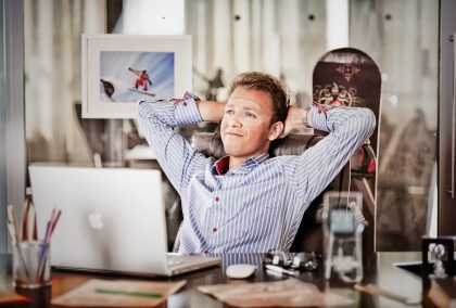 Man in Office – Editorial Advertising Photography