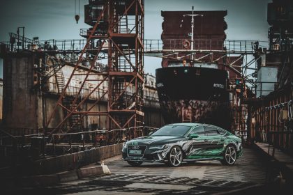 Black Car, Reportage Frame – Car Advertising Image