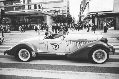 Black Car, Vehicle, Road Presence – Automotive Photography