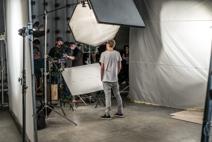 Photographer Working with Event Lighting Setup – Professional Event Reportage