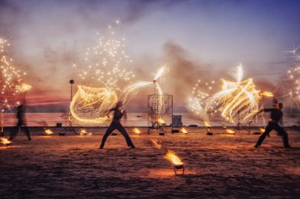 Fire Show, Event Photography – Business Event Image