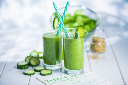 Green Cocktails, Fresh and Healthy Drinks – Culinary Photography