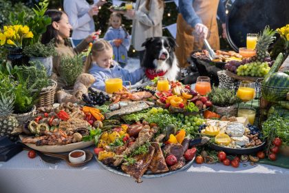 Fresh Meat and Vegetable Assortment on a Platter – Restaurant Photography Portfolio
