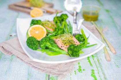 Red Fish on a Plate – Commercial Food Photography