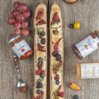 Red Strawberries and Berries on Wooden Surface – Food Photography Portfolio