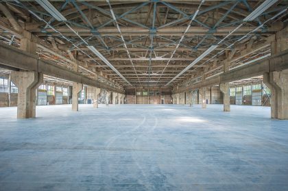Industrial Interior, Factory Space – Production Environment Photography
