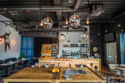Interior: Bright Space with Wooden Furniture – Interior Design Photography