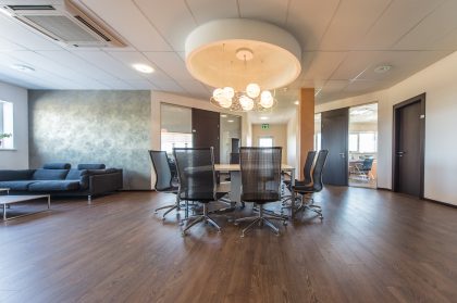 Modern Office Interior, Atmospheric Frame – Interior Design Photography