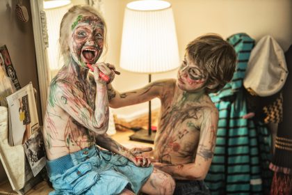 Child Portrait, Playful Moment – Children's Photography Portfolio