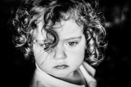 Child Portrait, Warm Tones – Kids Portrait Photography