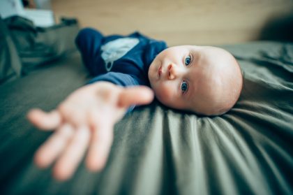 Child Sitting on Sofa, Children's Photography Portrait – Family Photography Portfolio