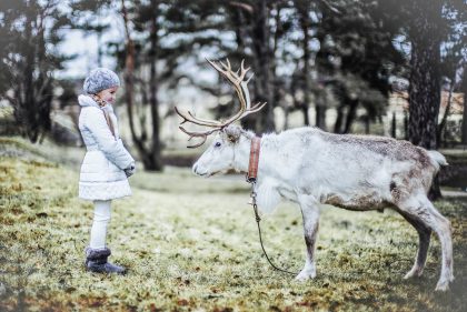 Child Portrait in Winter, Natural Setting – Children's Photography Portfolio