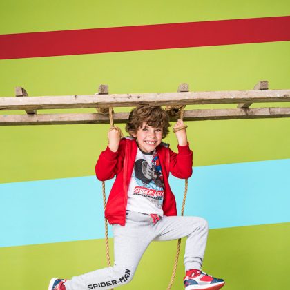 Boy Playing with Rope, Children's Photography – Natural Children's Photography