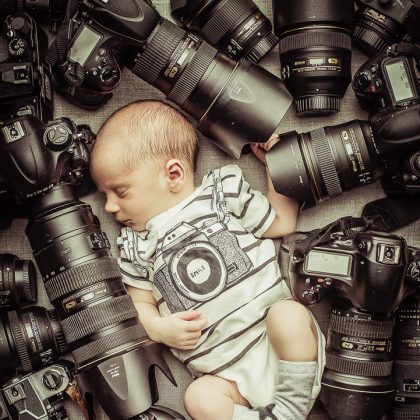 Child Playing with Camera, Kids Portrait Photography – Family Photography Portfolio