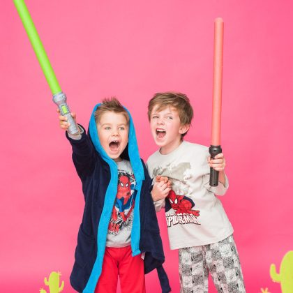 Two Boys Playing with a Toy Gun – Natural Children's Photography