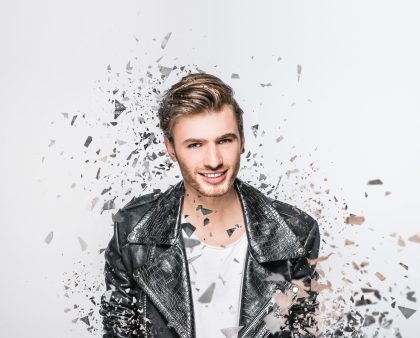 Musician Portrait, Black Leather Jacket – Artist Photography Portfolio