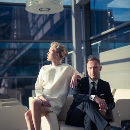 Man in Suit, Business Portrait Photography – Editorial Portrait Image