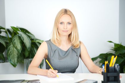 Portrait: Business Style Photography of a Woman, Candid Moment – Studio Portrait Photography