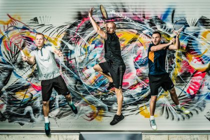 Athlete Jumping in the Air, Candid Moment – Fitness Photography Portfolio