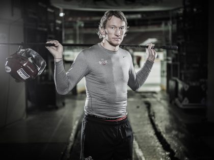 Athlete During Training, Atmospheric Moment – Athlete Photography