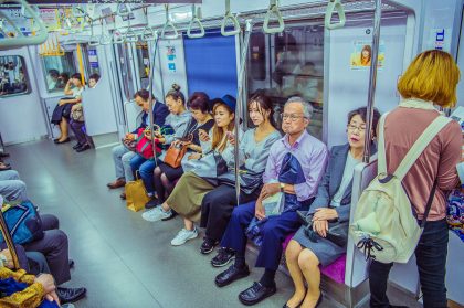 Man in Street Clothes, Urban Scene – Destination Photography