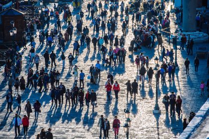 City Street Texture, People Walking – Travel Photography Portfolio