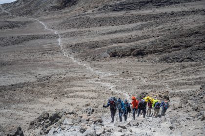 Hikers in Mountains, Landscape – Travel Photography Portfolio