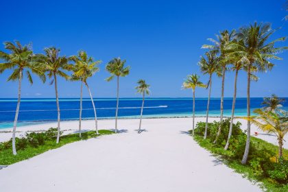 Blue Ocean Horizon, Sky and Water View – Landscape Photography