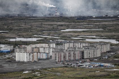 Industrial Landscape with Factories and Smoke – Travel Photography Portfolio