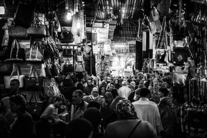 Market Scene, People – Editorial Travel Image