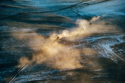 Winding Road Uphill, Landscape View – Scenic Photography Portfolio