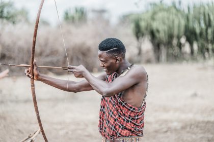 Man in Traditional Clothing, Africa – Editorial Travel Image