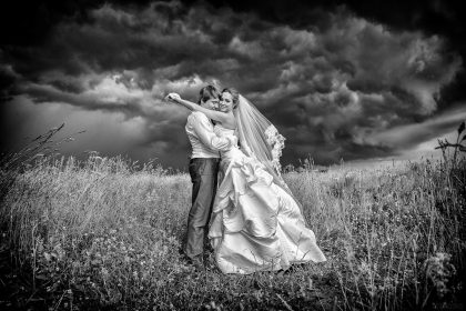 Wedding Celebration, Happy Couple, Romantic Moment – Wedding Photography