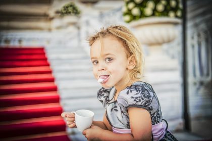 Girl Smiles, Sticks Out Her Tongue – Couple Photography