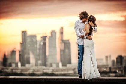 Wedding Celebration, Happy Couple, Garden – Wedding Photography
