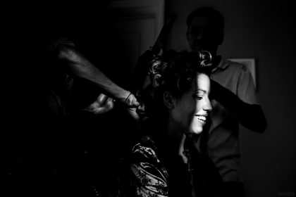 Wedding Celebration, Woman Portrait – Romantic Wedding Image