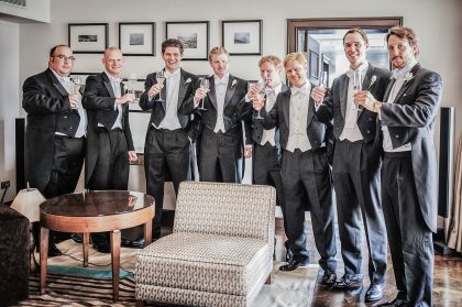 Wedding Celebration, Groom and Bride – Romantic Wedding Image