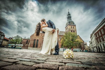 Wedding Photographer. Marriage Ceremony, Celebration Photo – Romantic Wedding Image