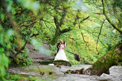 Happy Couple in Garden – Couple Photography